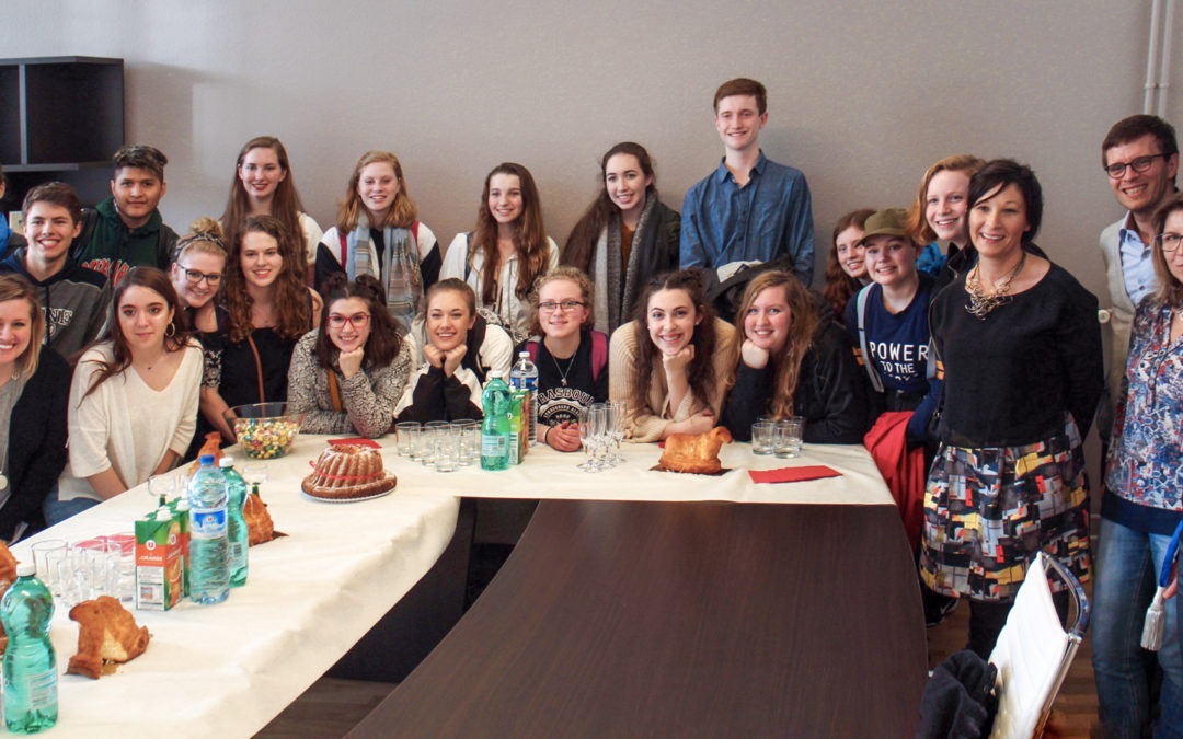 Des Américains visitent le Sundgau !