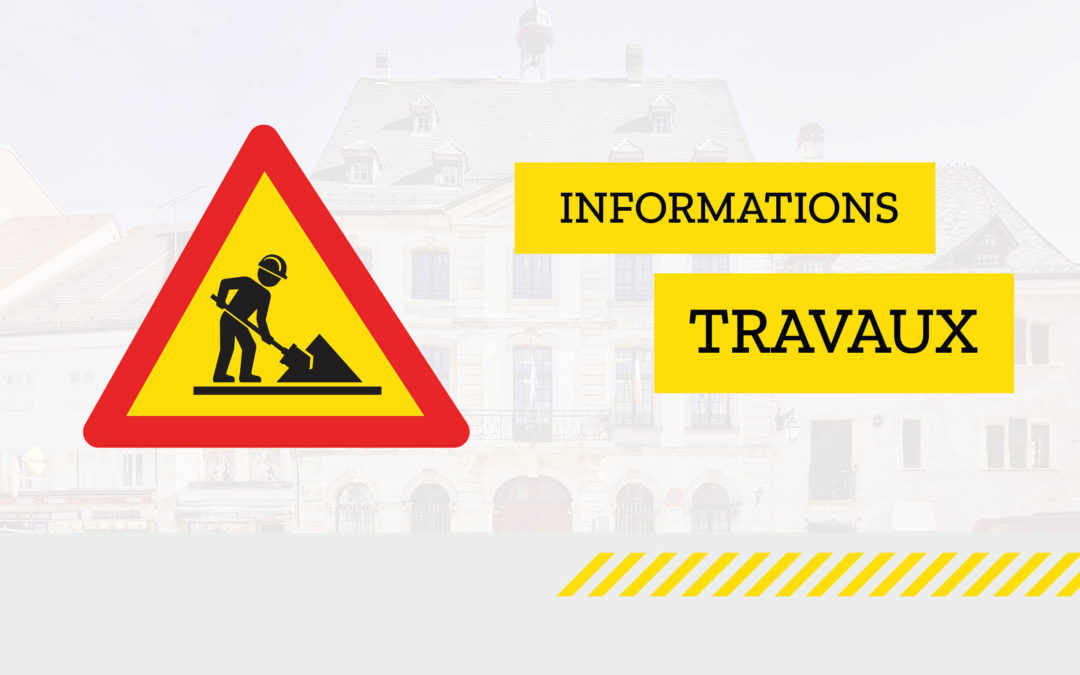 Travaux du 17 au 21 août 2020 avec déviation locale