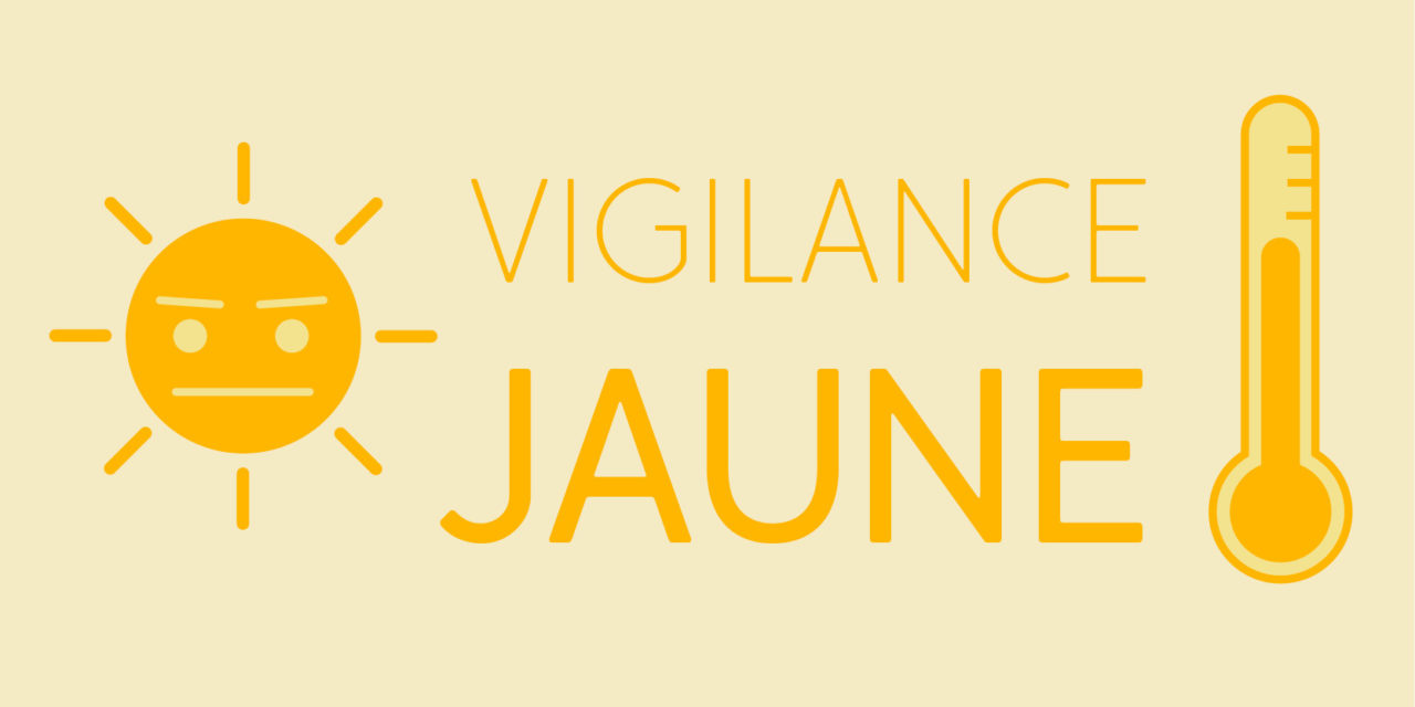 Haut-Rhin – Canicule : Vigilance Jaune – 1er Juillet 2019