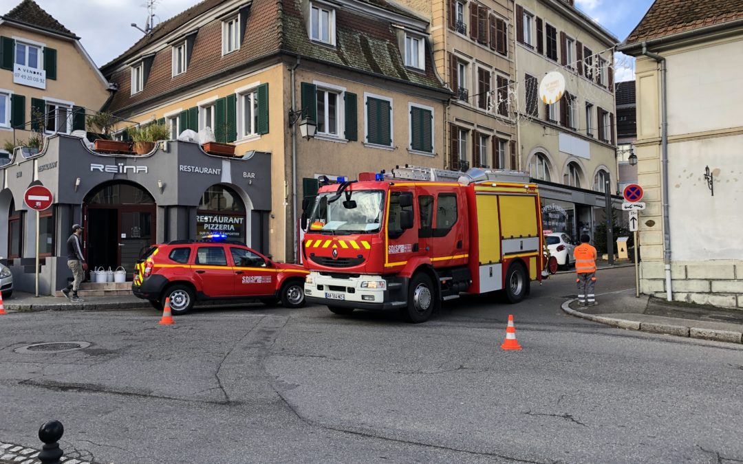 Incident électrique au centre-ville