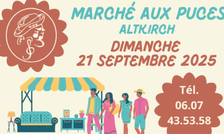 > DIM 21 SEPTEMBRE : Marche aux puces Altkirch