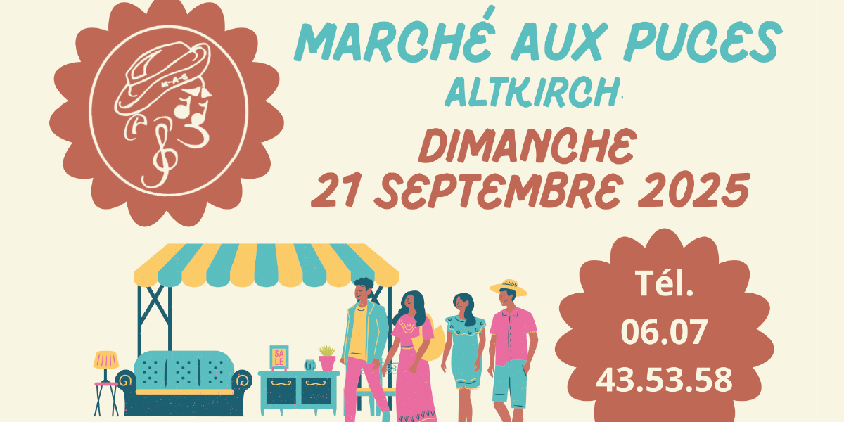 > DIM 21 SEPTEMBRE : Marche aux puces Altkirch