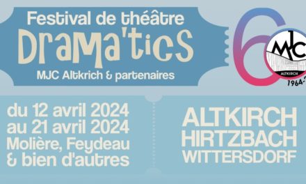 > DU 12 AU 21 AVRIL : Festival de théâtre Drama’tics