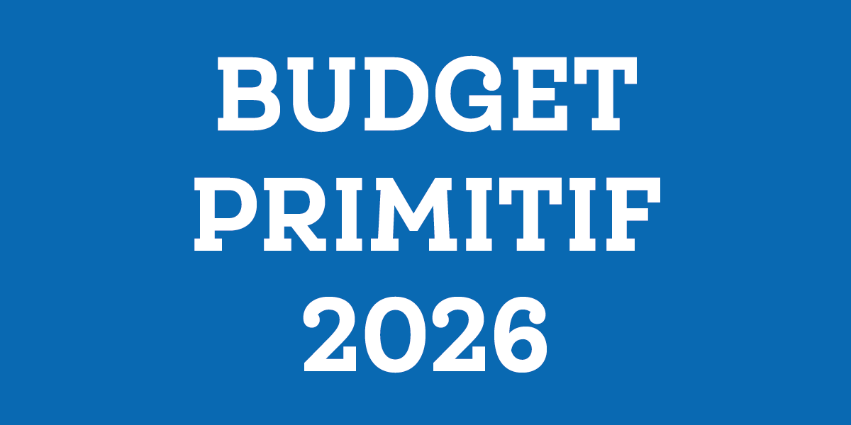 Budget primitif 2026