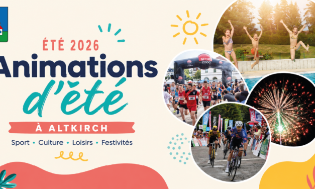 Animations d&rsquo;été 2026