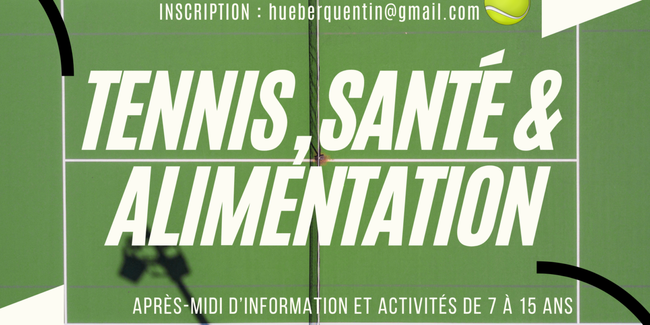 SNU : une après-midi sport-santé au tennis