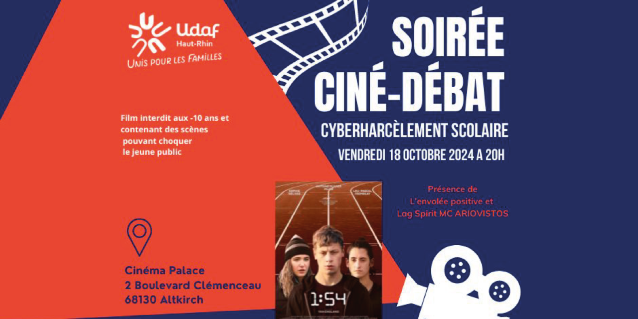 > VEN 18 OCTOBRE : Soirée Ciné-Débat