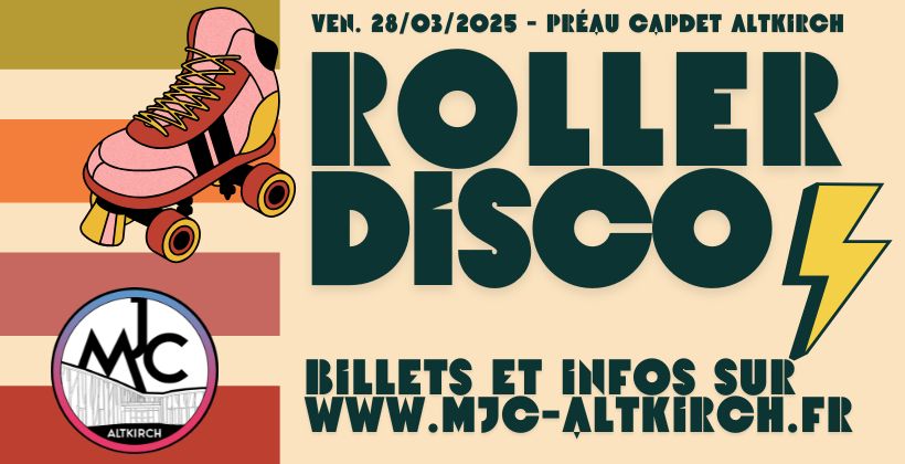 > VEN 23 MARS : Roller Disco