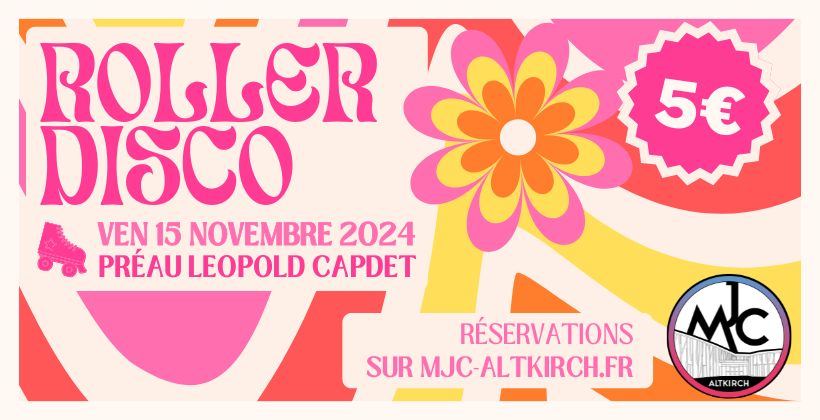 > VEN 15 NOVEMBRE : Roller Disco