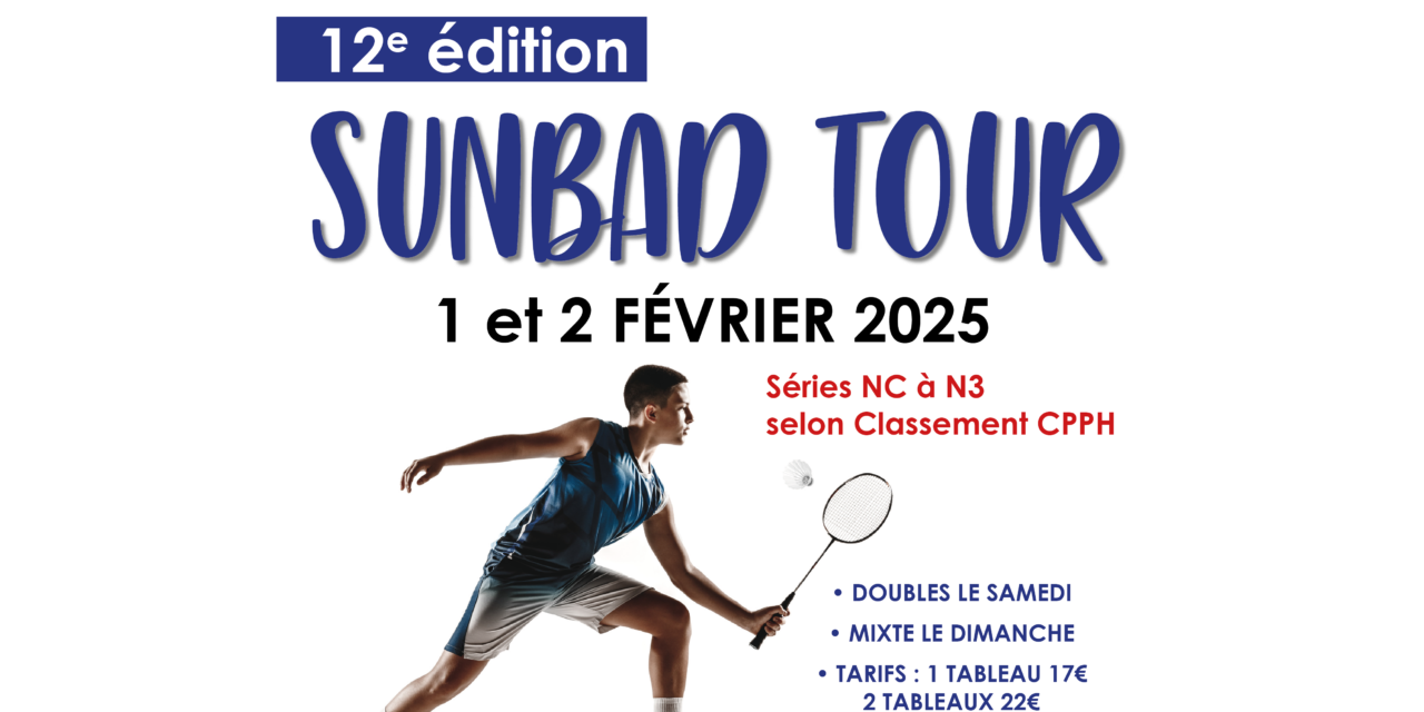 > DU 1 AU 2 FÉVRIER : Sunbad Tour