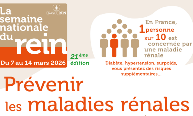 > JE 12 MARS : Dépistage gratuit des maladies rénales