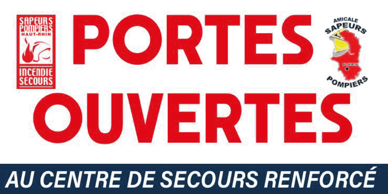 > DIM 1ER JUIN : Portes Ouvertes Pompiers Altkirch