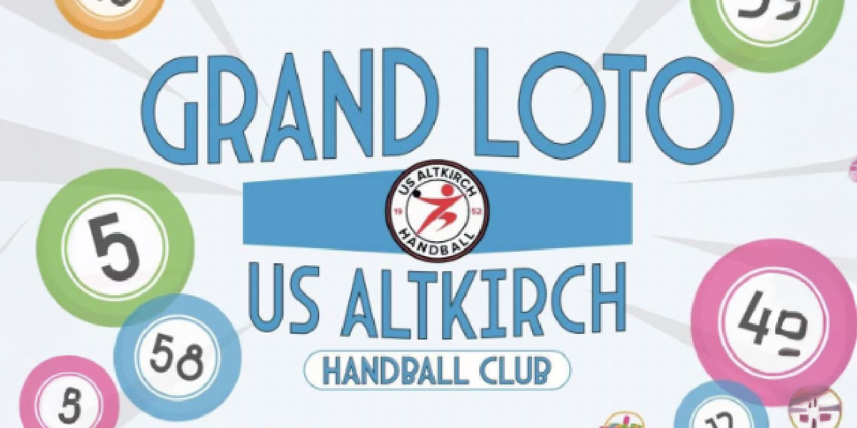 > DIM 29 JUIN : Grand Loto de L’US Altkirch Handball