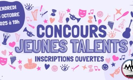 > VEN 25 OCTOBRE : Concours Jeunes Talents 2025