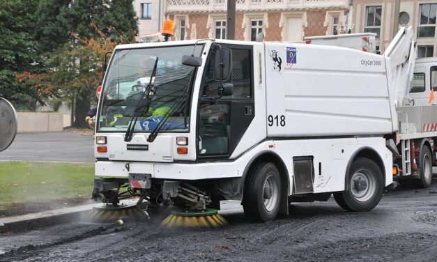 Passage de la balayeuse dans les rues d’Altkirch