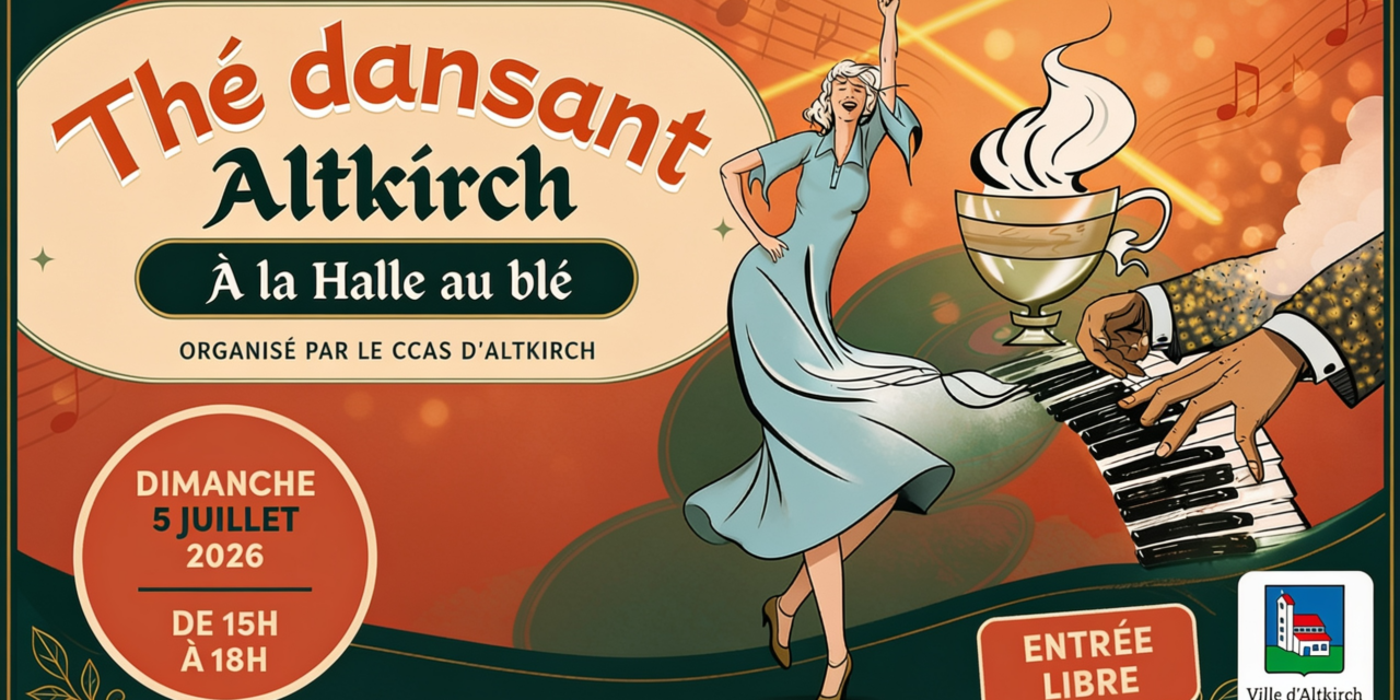 > DI 05 JUILLET : Thé dansant