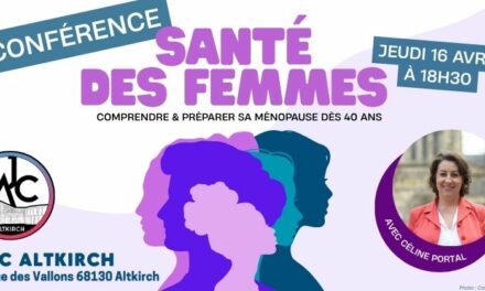 > JEU 16 AVRIL : Conférence « Comprendre et préparer sa ménopause »