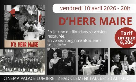> VEN 10 AVRIL : D’Herr Maire de retour au cinéma en version restaurée