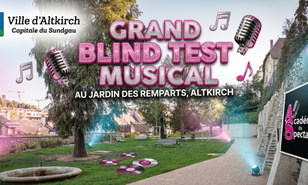 > VEN 17 JUILLET : Blind test dans le Jardin des Remparts