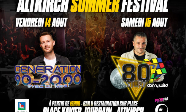 > DU 14 AU 15 AOÛT : Altkirch Summer Festival