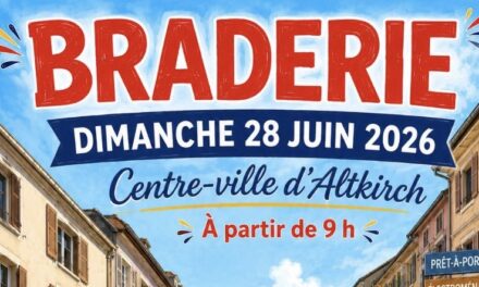 > DIM 28 JUIN : Braderie au Centre-ville d&rsquo;Altkirch