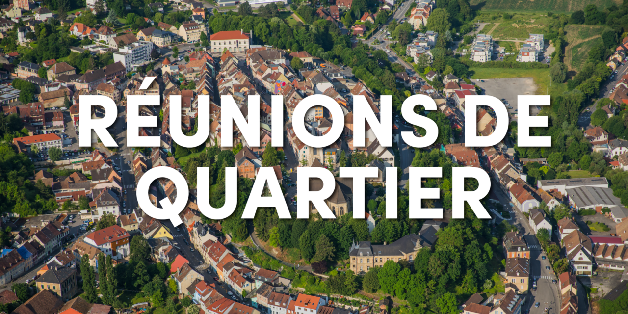 Réunion de quartiers