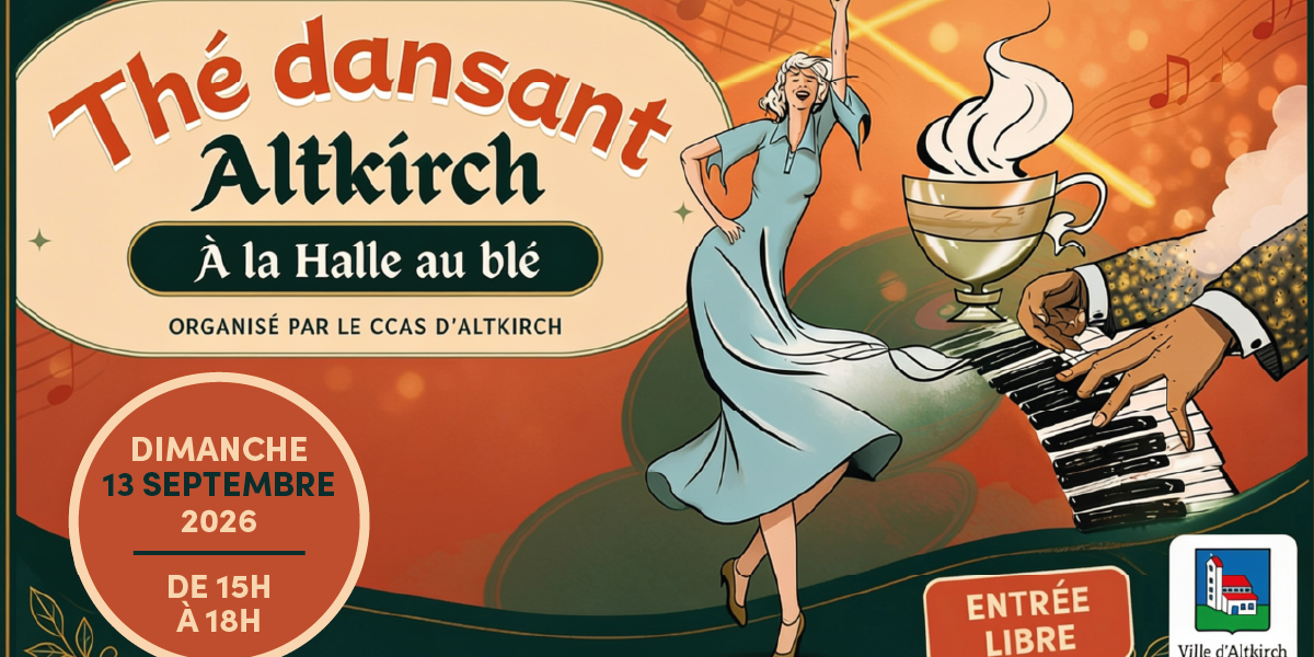 > DI 13 SEPTEMBRE : Thé dansant