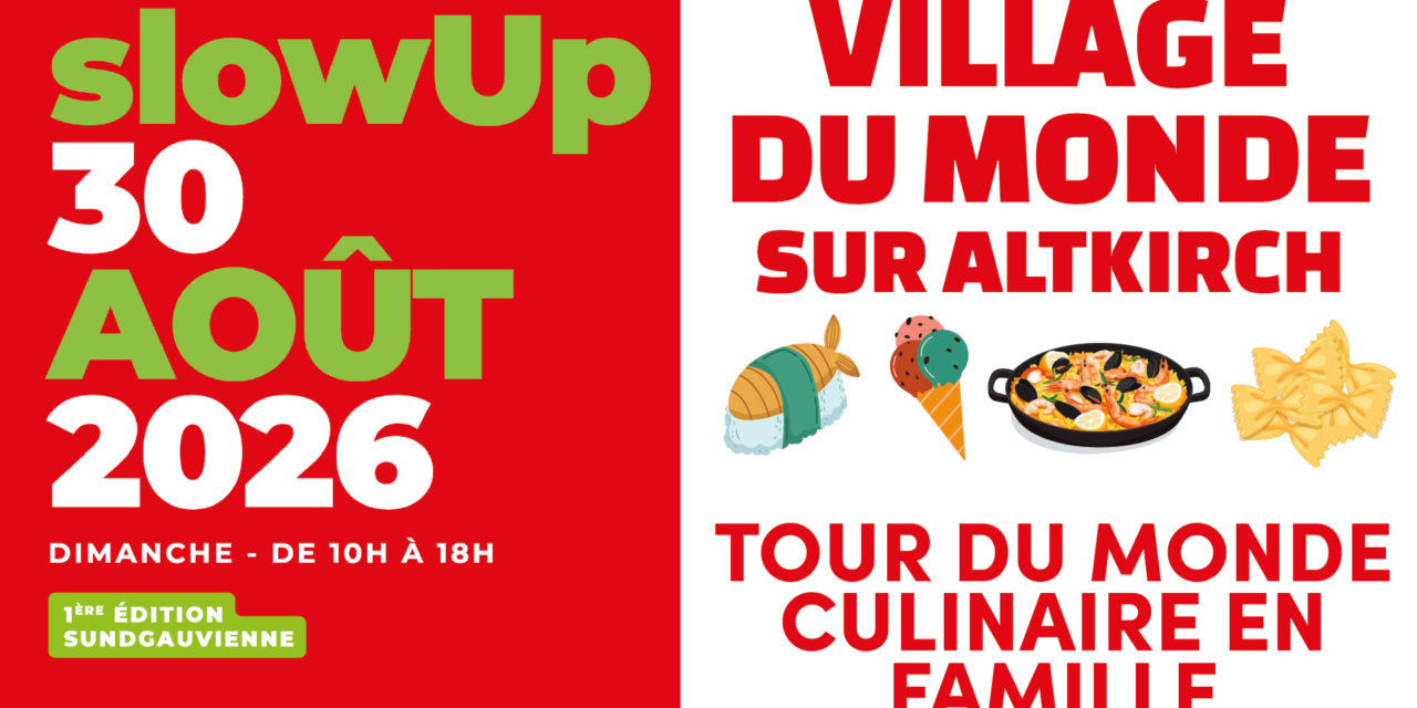 > DIM 30 AOÛT : Slow Up Sundgau