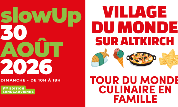 > DIM 30 AOÛT : Slow Up Sundgau