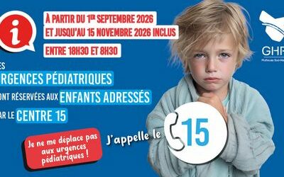 Évolution de l&rsquo;accès de nuit aux urgences pédiatriques de l&rsquo;hôpital Femme-Mère-Enfant (GHRMSA)