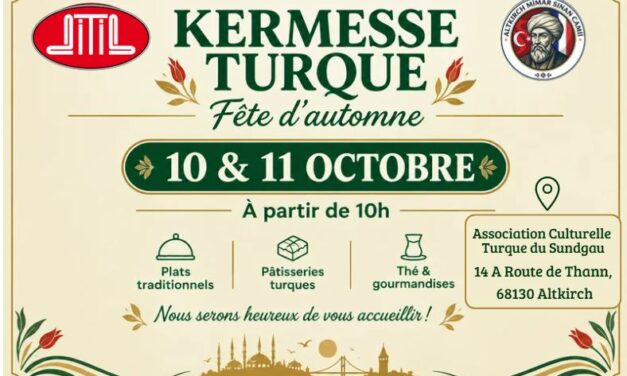 > DU 10 AU 11 OCTOBRE : Kermesse turque