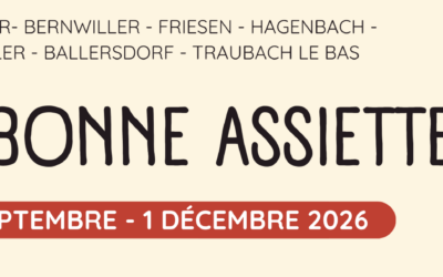 > DU 18 SEPT AU 1ER DÉCEMBRE : La bonne assiette