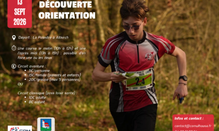 > DIM 13 SEPTEMBRE : Découverte orientation