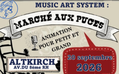 > DIM 20 SEPTEMBRE : Marché aux puces