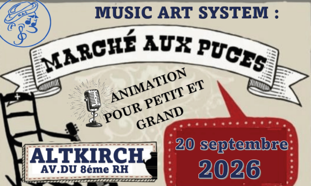 > DIM 20 SEPTEMBRE : Marché aux puces