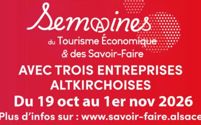 > DU 19 OCT AU 1ER NOV : Semaines du Tourisme Économique & des Savoir-Faire