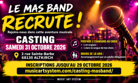 > SAM 31 OCTOBRE : Le Mas Band recrute